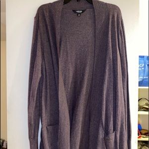 Simply Vera Wang pullover sweater/slouchy cardigan